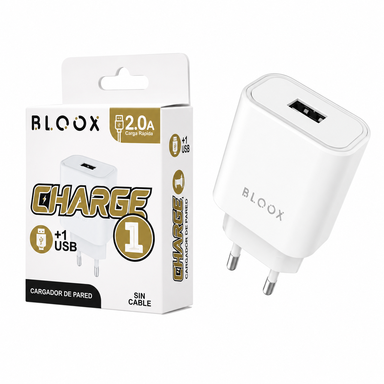 Cargador ROCA USB 18W (sin cable)