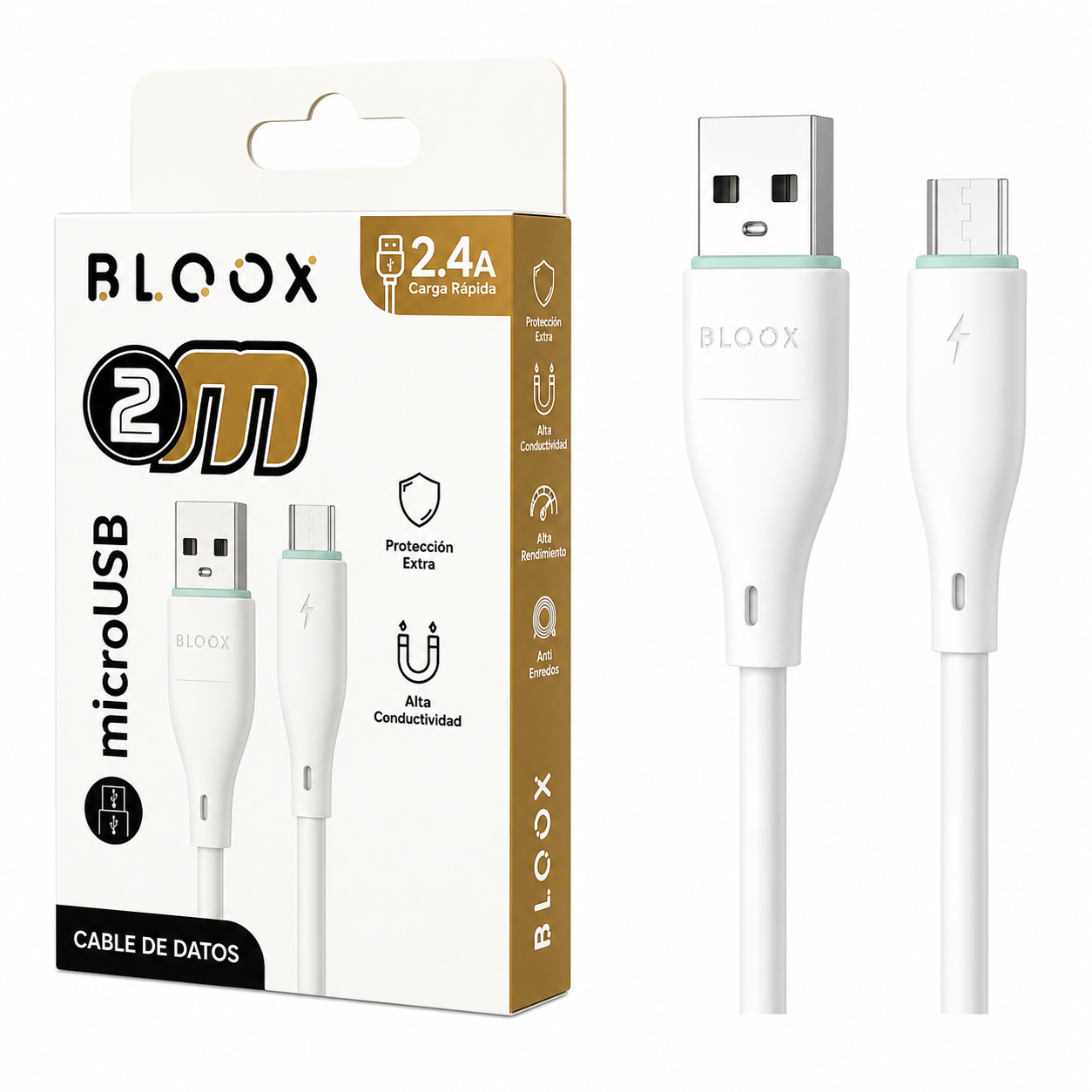 Cable BLOOX USB a MicroUSB (2m)