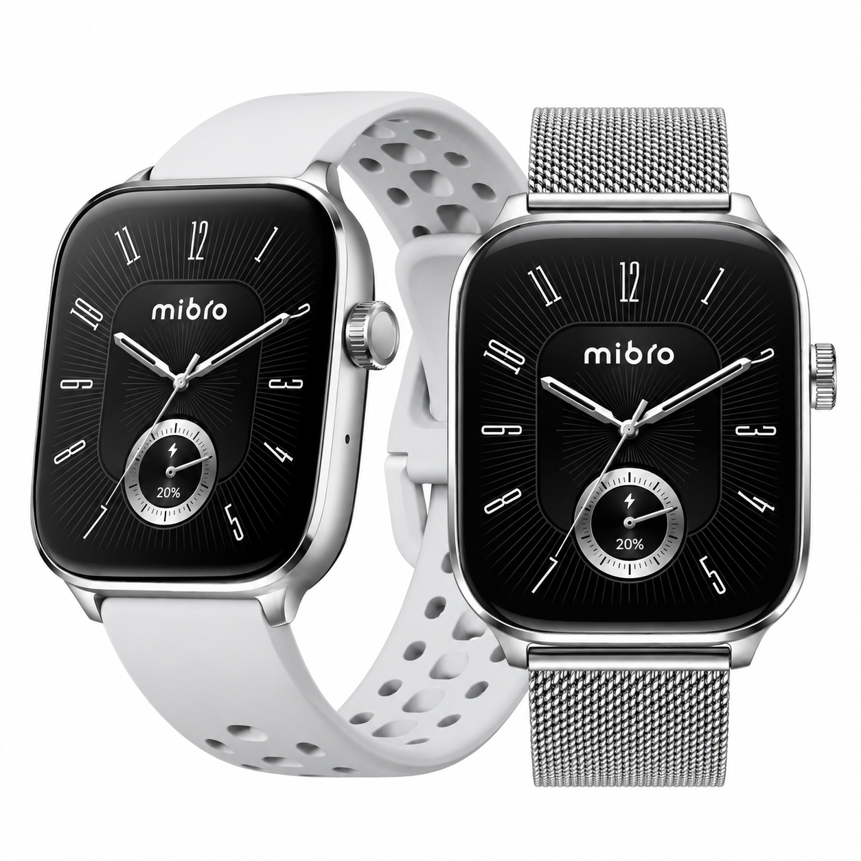 Smartwatch Mibro Fit (2 Mallas) Plateado by Xiaomi