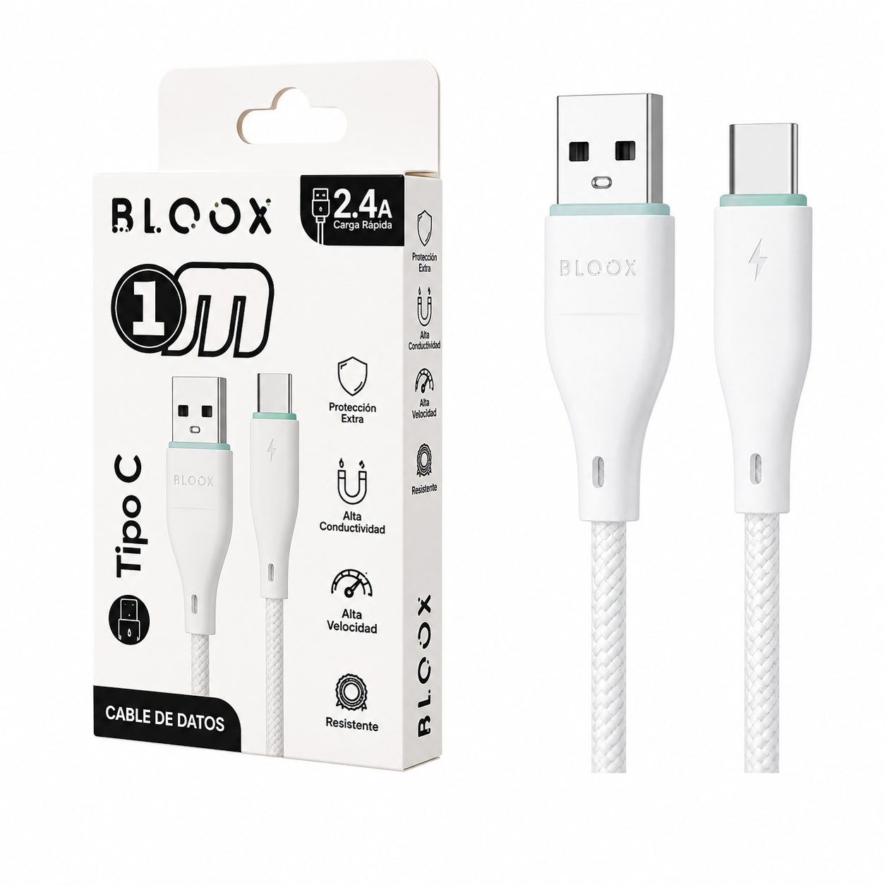 Cable BLOOX USB a Tipo C (1m)