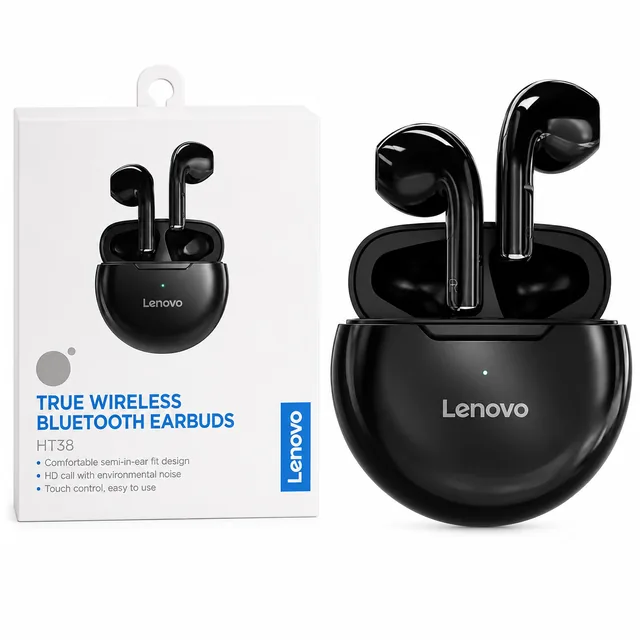 Auricular Lenovo HT38 Negro
