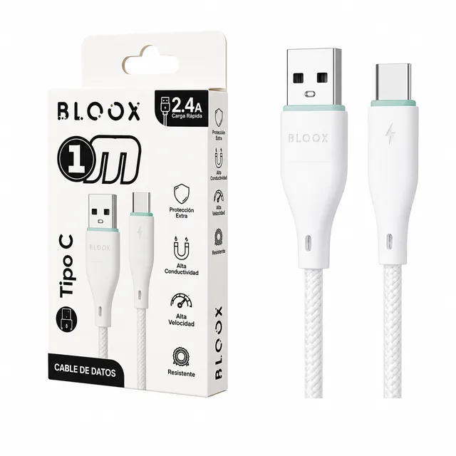 Cable BLOOX USB a Tipo C (1m)