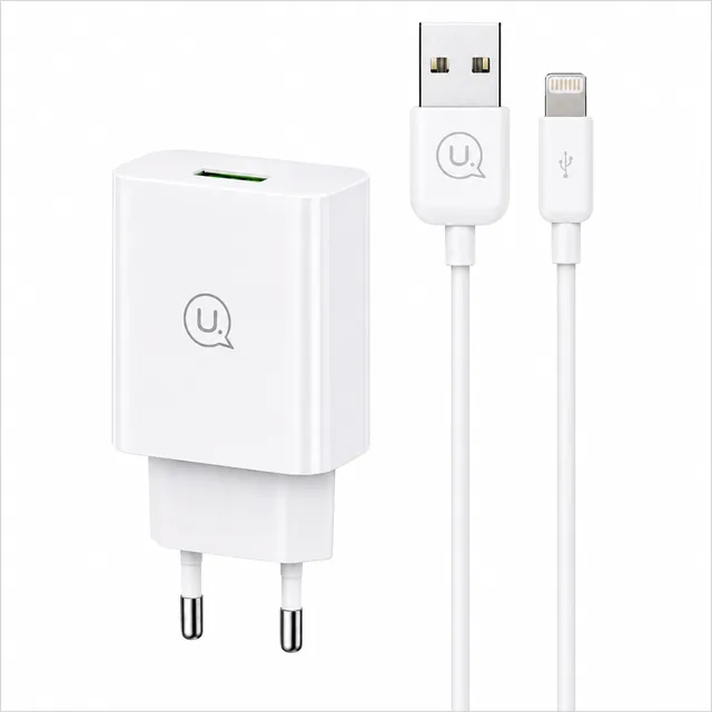 Cargador USAMS Lightning 18W