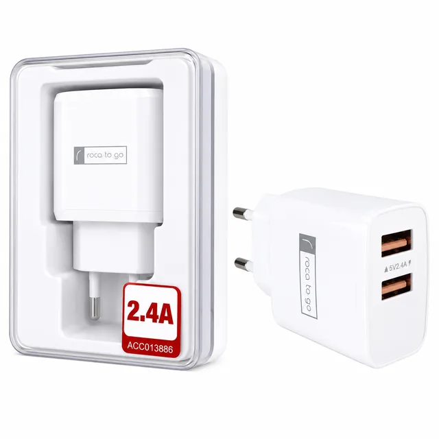Cargador ROCA TO GO 2 USB