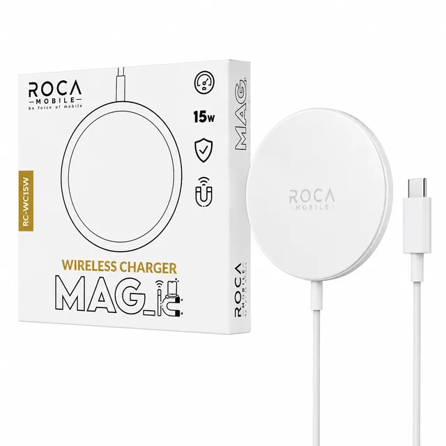 Cargador ROCA Inalámbrico 15W